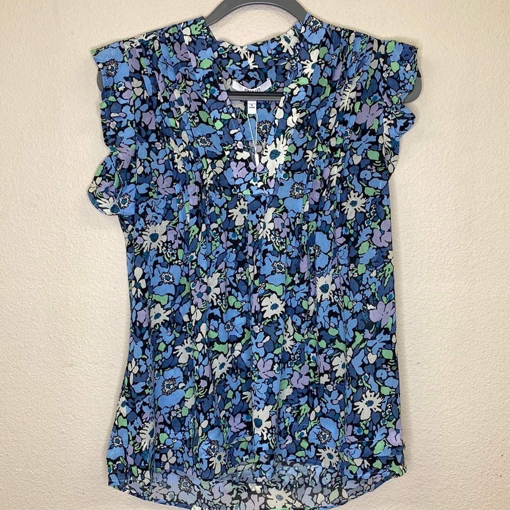 Derek Lam 10 Crosby Floral Blouse Nwt Size 6